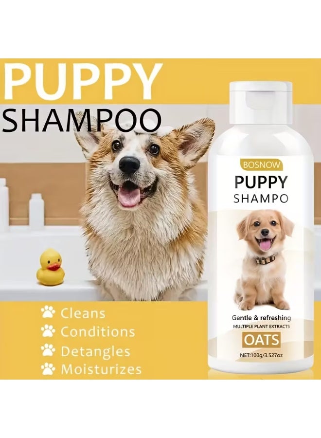 100g Pet Dog Shampoo, Rich in Various Plant Extracts, Gentle Cleaning, Refreshing Fragrance, Lasting Fragrance, Fluffy Hair - Image 3